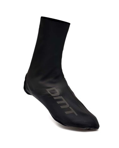 DMT Rain Race Cycling Shoecovers, Black/Black/Reflective