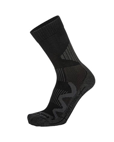Lowa 3-Season Pro TF Task Force Professional Socks, Black