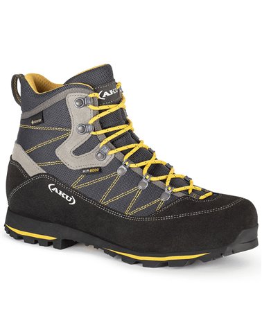 Aku Trekker Lite III GTX Gore-Tex Men's Trekking Boots, Anthracite/Mustard