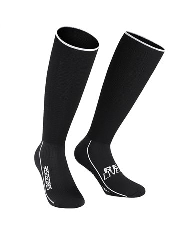 Assos Recovery Evo Cycling Socks, Black Series