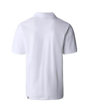 The North Face Piquet Men's Short Sleeve Polo Shirt, TNF White