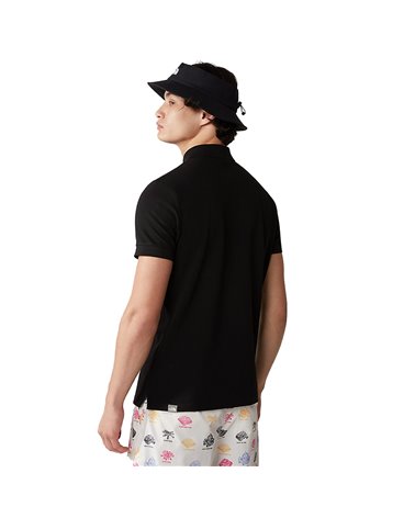 The North Face Premium Piquet Men's Short Sleeve Polo Shirt, TNF Black