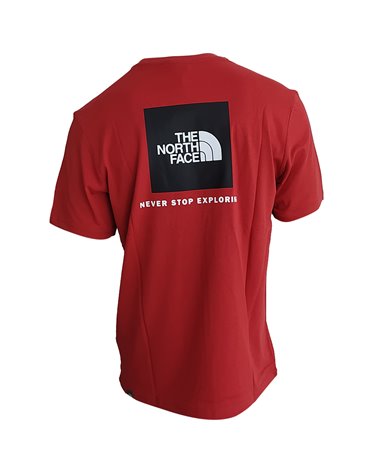 The North Face Redbox T-Shirt Uomo, Tandori Spice Red