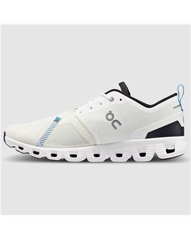 On Cloud X 3 Shift Men's Running Shoes, Undyed-White/Black