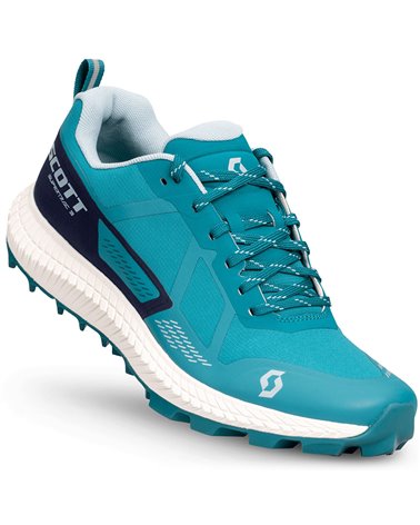 Scott Supertrac 3 Men's Trail Running Shoes, Winter Green/Dark Blue