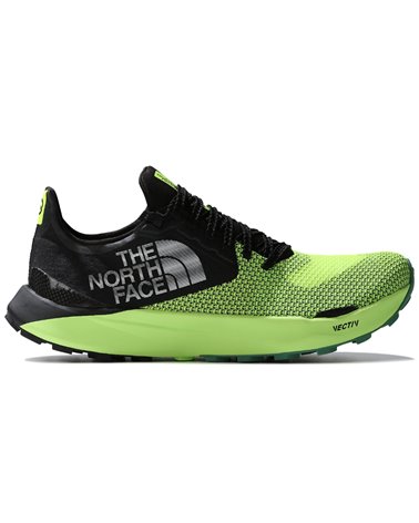 The North Face Vectiv Sky Summit Men's Trail Running Shoes, LED Yellow/TNF Black