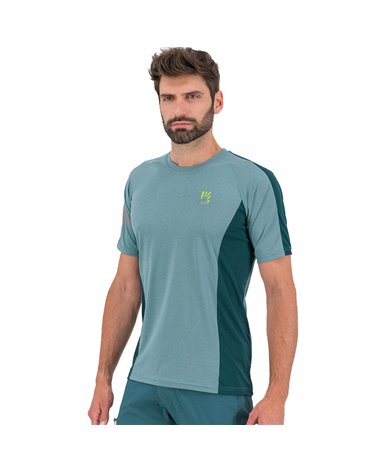 Karpos Nuvolau Men's T-Shirt, Balsam/Dark Sea