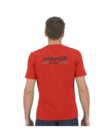 Karpos Astro Alpino T-Shirt Uomo, Paprika