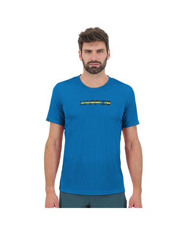 Karpos Loma Men's T-Shirt, Indigo Bunting/High Visibility