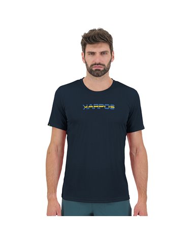 Karpos Loma Men's T-Shirt, Outer Space/Indigo Bunting