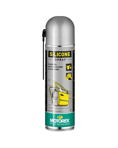 Motorex Silicone Protective Lubricant for Rubber/Plastic/Metal Spray 500ml