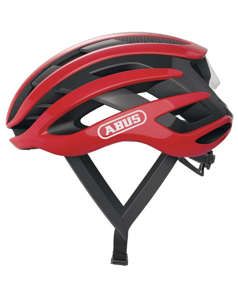 Abus AirBreaker Road Cycling Helmet, Blaze Red