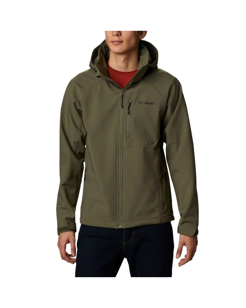 Columbia chaqueta de softshell Cascade Ridge II Hood, Stone Green - BIKE Sport