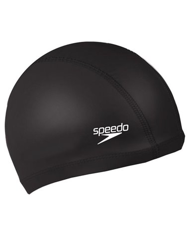 Speedo gorra de piscina pace cap, negro (talla uno)