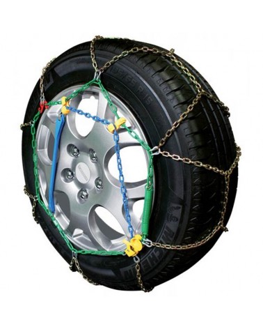 Snow Chains for Car Tyres 155/70-15 R15 Special Mesh, 9 mm, Approved