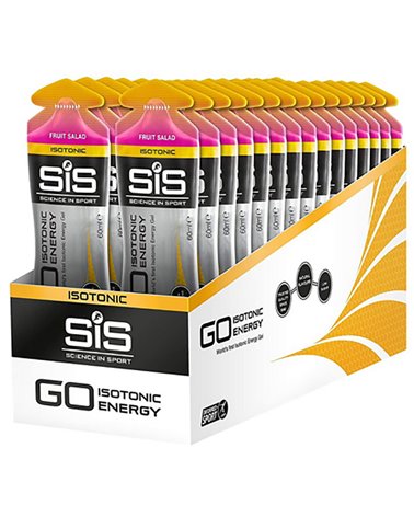 SIS GO Isotonic Energy Gel Fruit Salad Flavour, 60ml (30 gels box)