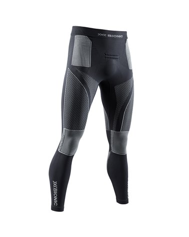 X-Bionic Energy Accumulator 4.0 Men's Baselayer Pants, Charcoal/Pearl Grey