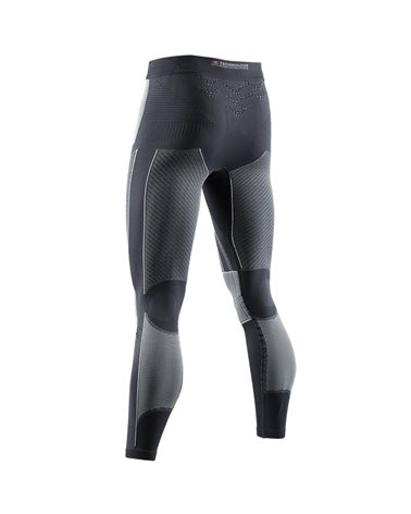 X-Bionic Energy Accumulator 4.0 Men's Baselayer Pants, Charcoal/Pearl Grey