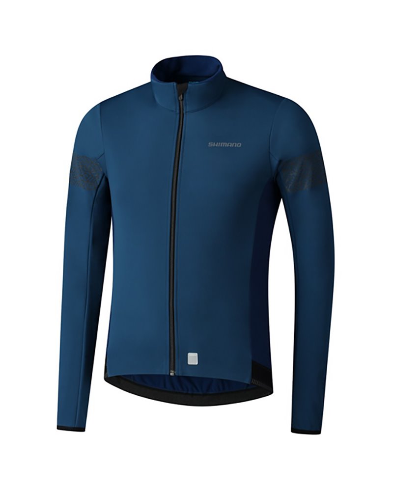 Shimano Beaufort Men's Windproof Cycling Jacket Size M, Deep Ocean