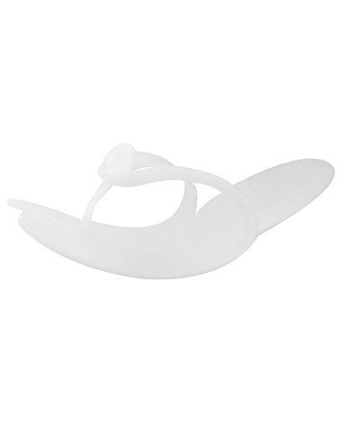 BSA Modular Disposable Flip Flops, White (One Size Fits All)