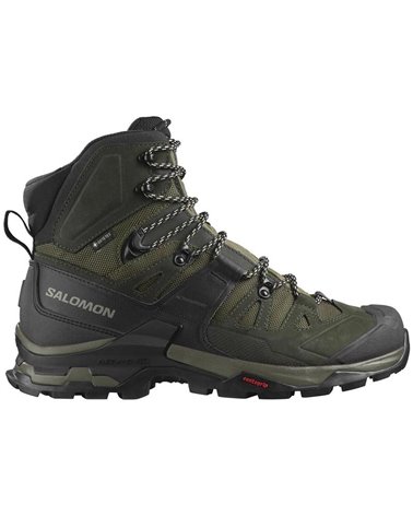 Salomon Quest 4 GTX Gore-Tex Men's Trekking Boots, Olive Night/Peat/Safari