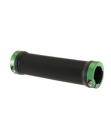 Wag MTB Grips With Lock Green Ring