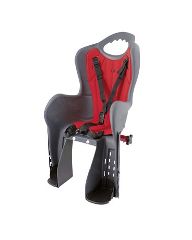 RMS Rear Child Bike Seat Elibas, Antracite With Red Lining
